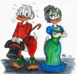 Scrooge and Goldie tryout
