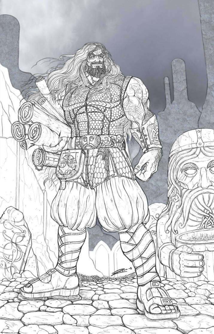 Grimmand Honninscrave BW by zorm