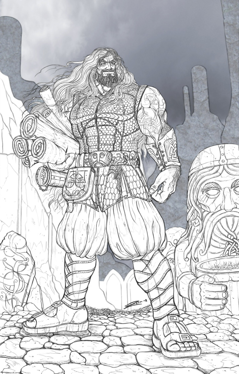 Grimmand Honninscrave BW by zorm