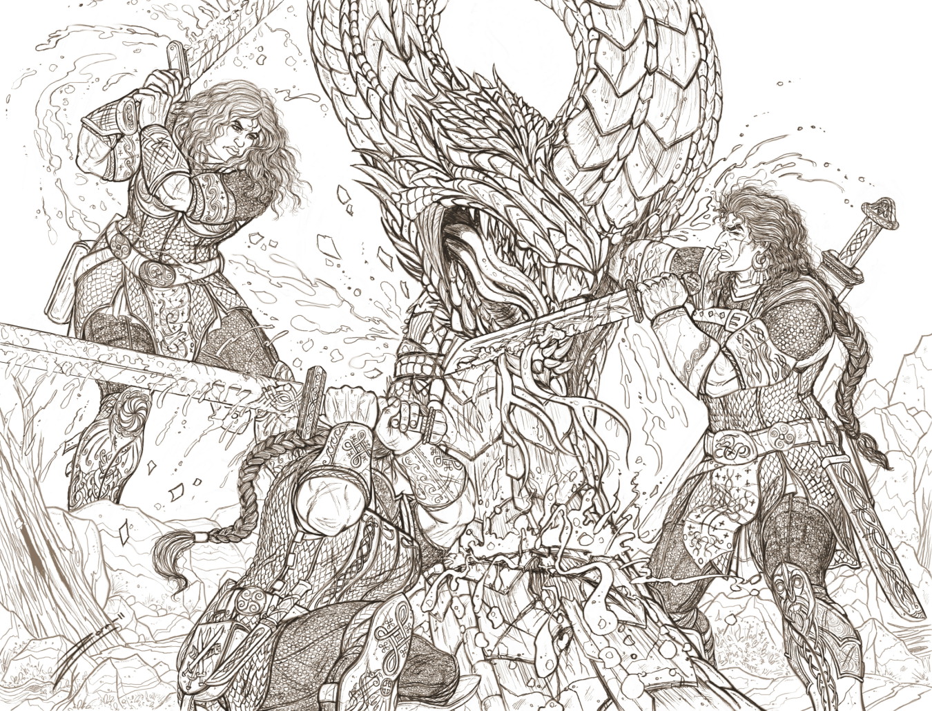 Skurj BW by zorm