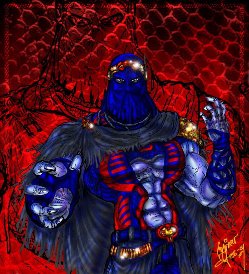 Cobra Commander Colored