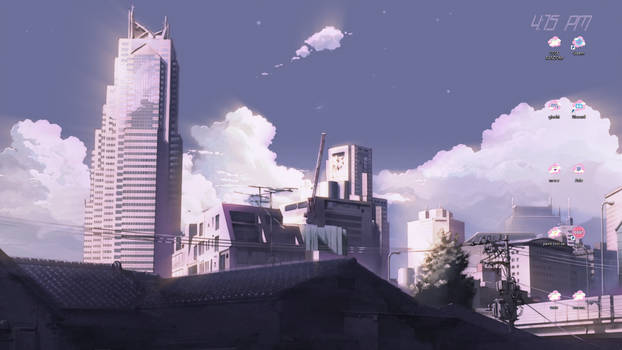 Sunset In Nakano Wallpaper Engine animated by MelonpanShoujo on ...