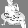 P2U Base - Female Sitting Pose