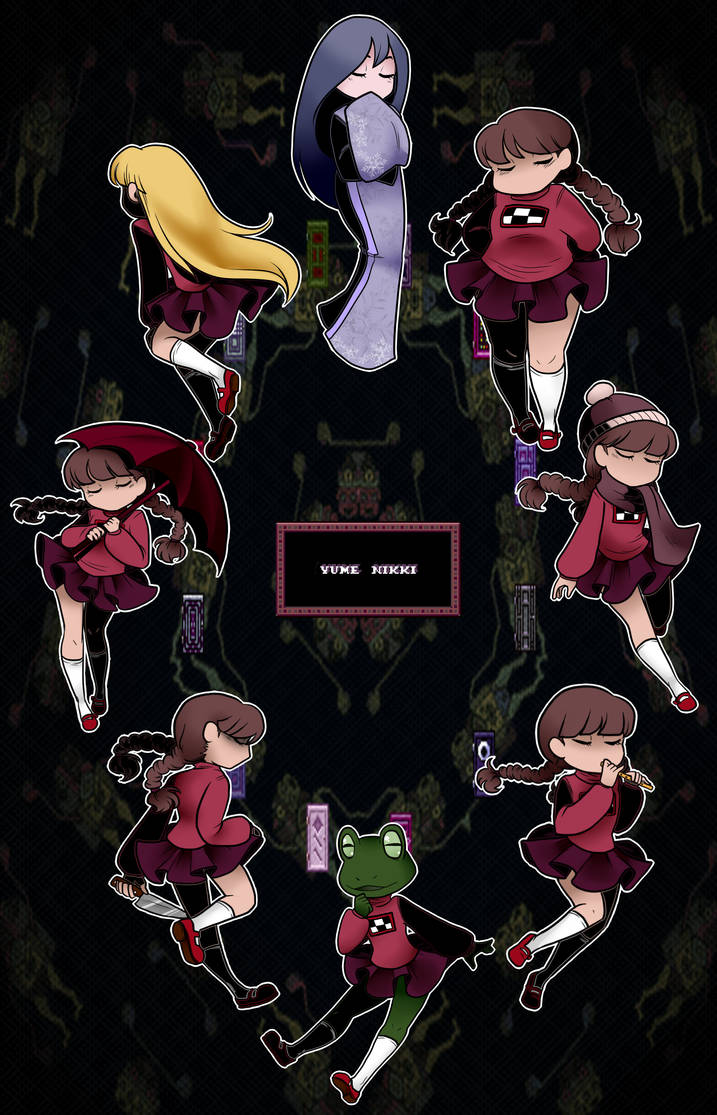 Yume Nikki By PrettyPumpkinhead On DeviantArt yume-nikki-by-prettypumpkinhead-on-deviantart
