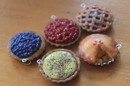 Bottlecap Pie Charms