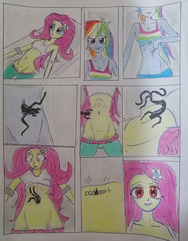 Fluttershy is possed