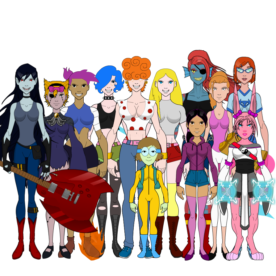 Female Power 02 by leaodesordeiro on DeviantArt
