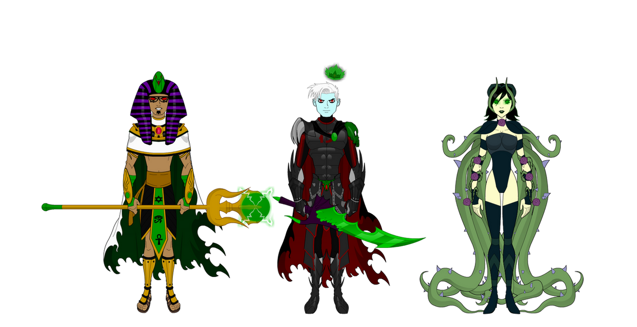 Evil Multitrix The Evil Trio by leaodesordeiro on DeviantArt
