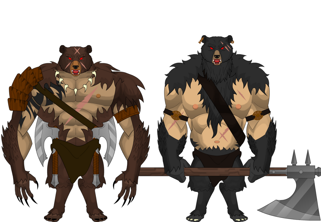 Agrius and Oreus by leaodesordeiro on DeviantArt