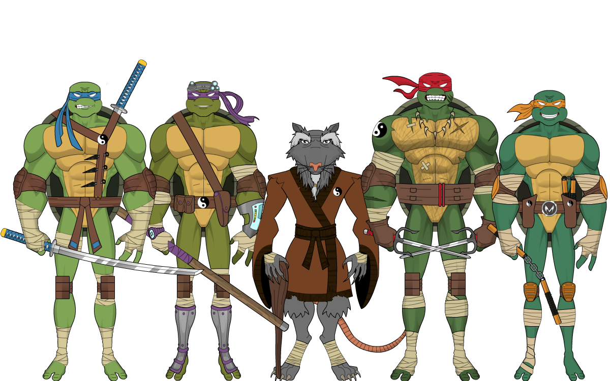 Teenage Mutant Ninja Turtles: Clan Hamato. by leaodesordeiro on DeviantArt