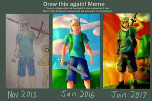 Draw This Again: Finn the Human