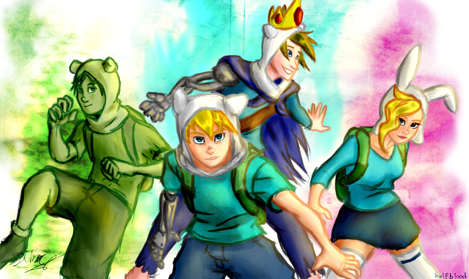Adventure Time Future Deviantart Adventure Time by Ha1f-B1ood on DeviantArt