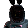 Stylized Withered bonnie UCN jumpscare