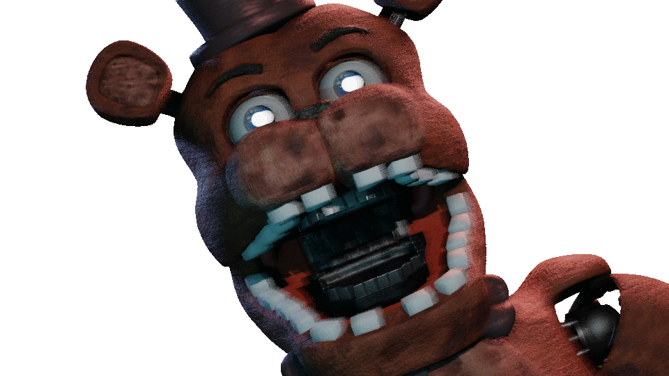 Blender 3.5] UCN-inspired Jumpscare #3: Withered Freddy :  r/fivenightsatfreddys