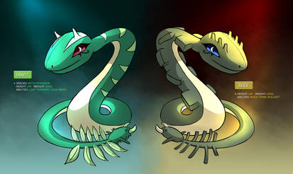 Spider-Tailed Horned Viper Pokemon