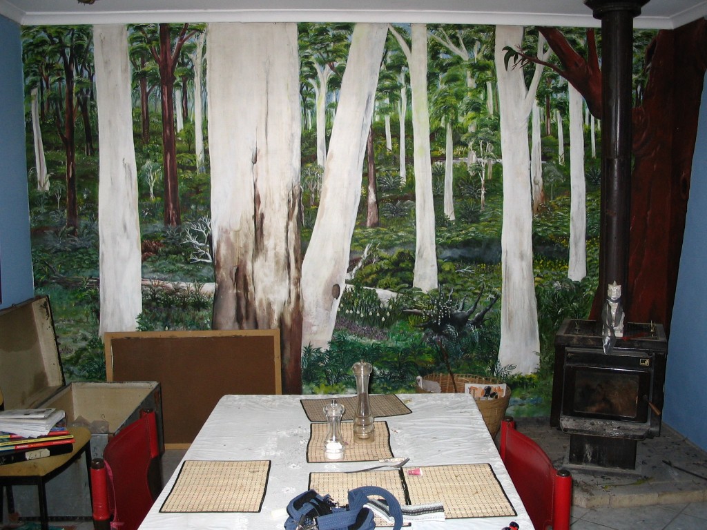 Mural by defrosting