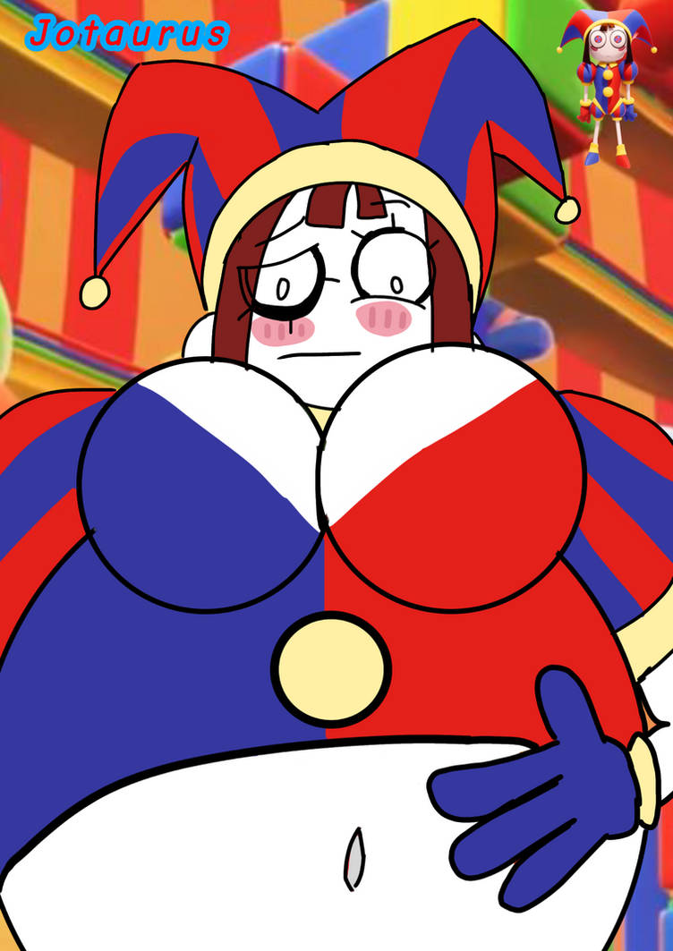 Pomy Fat Pomni fat by Jotaurus on DeviantArt