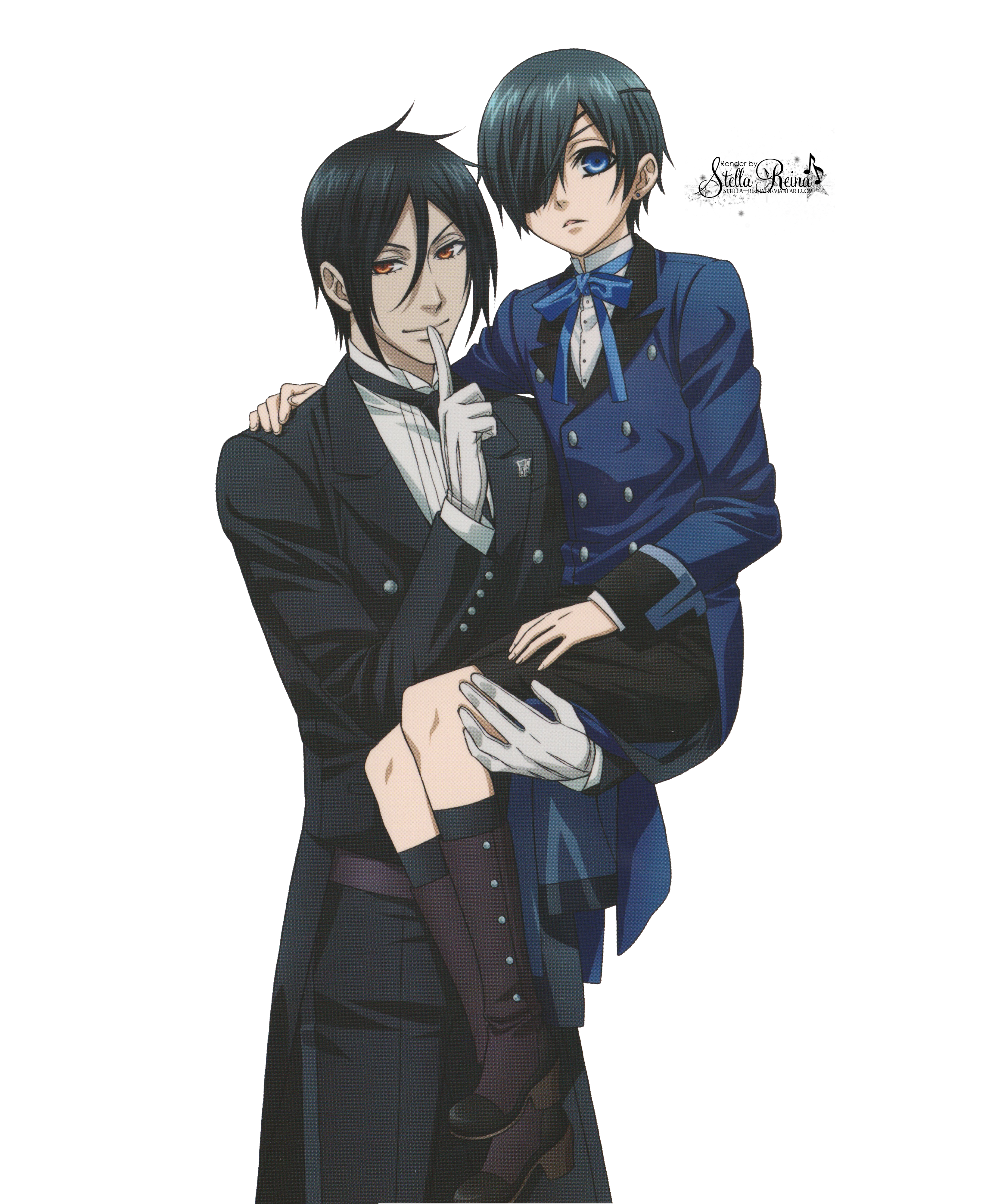 [Render #74] Ciel Phantomhive-Sebastian Michaelis