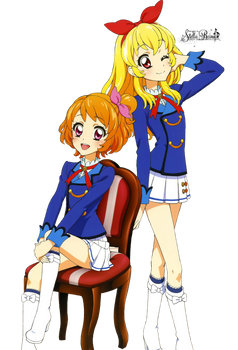 [Render #119] Hoshimiya Ichigo and Ozora Akari