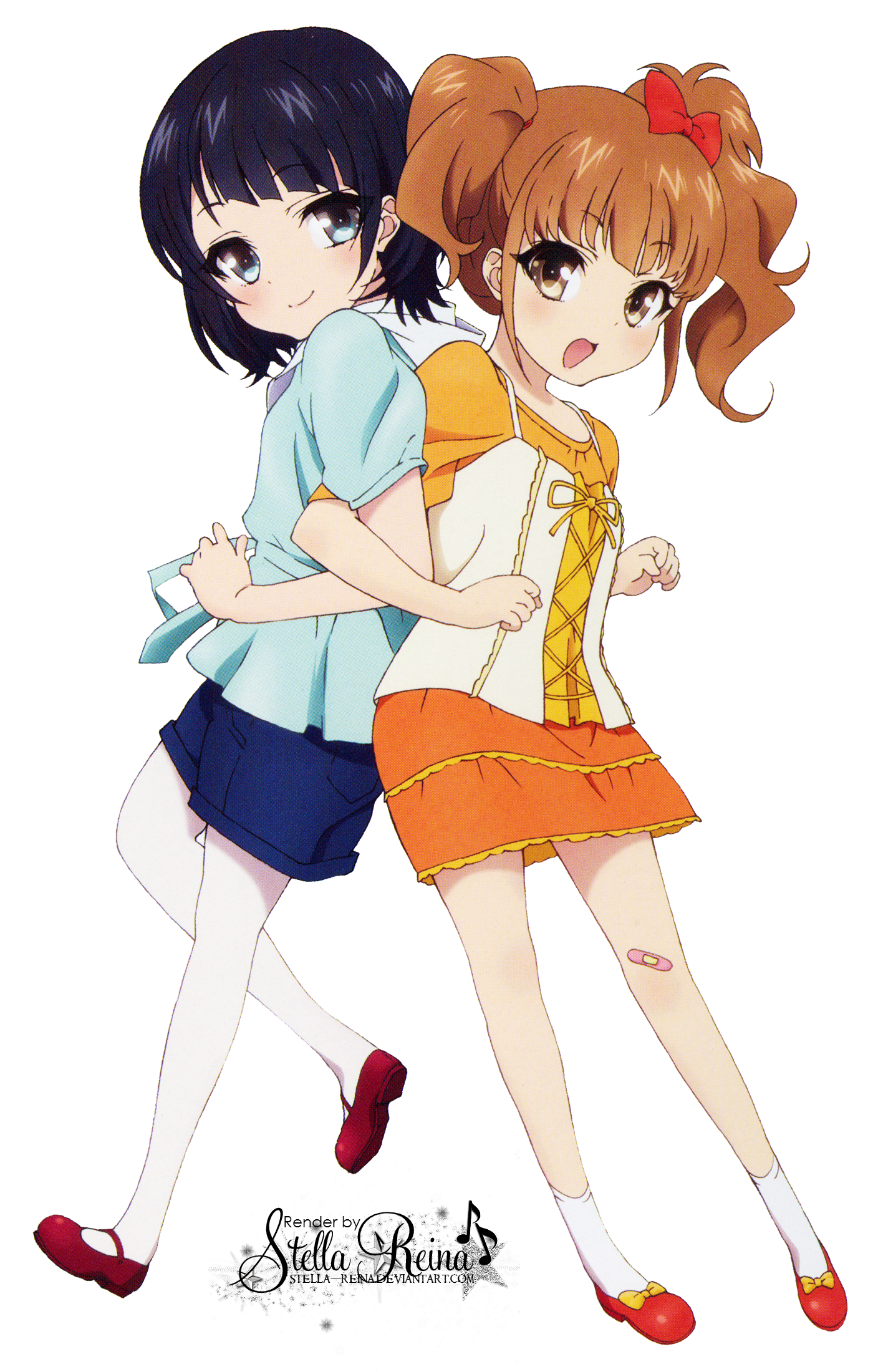 [Render #123] Miuna Shiodome and Sayu Hisanuma