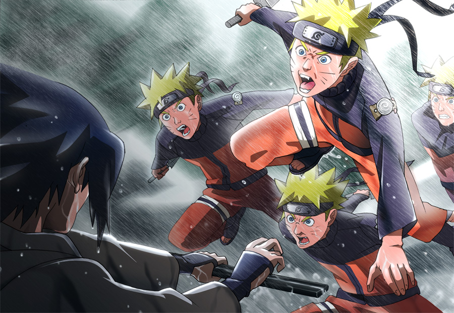 Naruto vs Sasuke, where it all started! Napalai123 - Illustrations