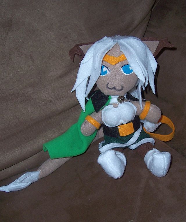 Aisha plushie 3 by ladyryu on DeviantArt