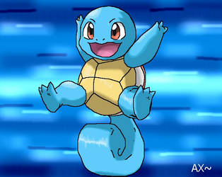 Squirtle Sugimori attempt 2 by AdvanceX