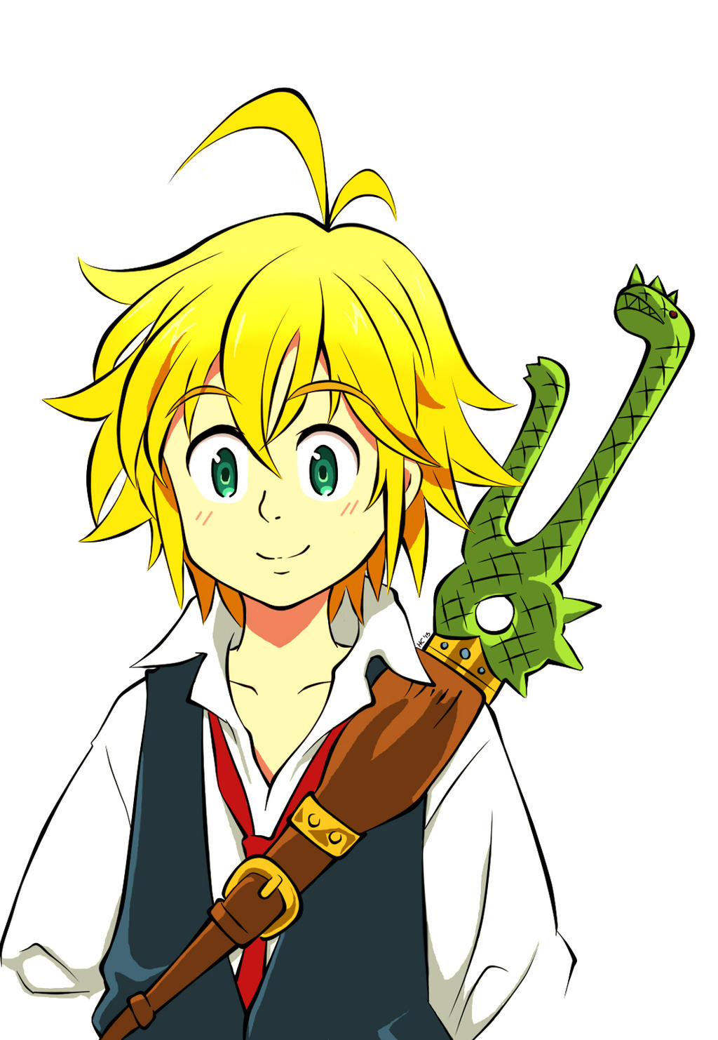 Captain Meliodas Seven Deadly Sins By Noon30ish On Deviantart