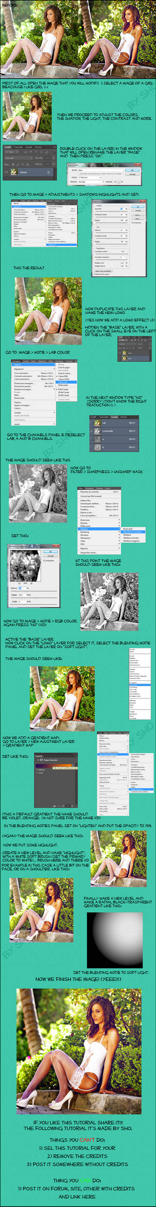 Photoshop Tutorial - How to valorise a photo