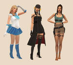 Kayla Grace and Co Halloween Costumes by AlanG420 Kayla Grace and Co Halloween Costumes by AlanG420