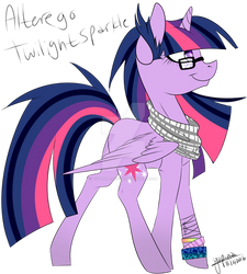 Alterego Twilight sparkle (My design)