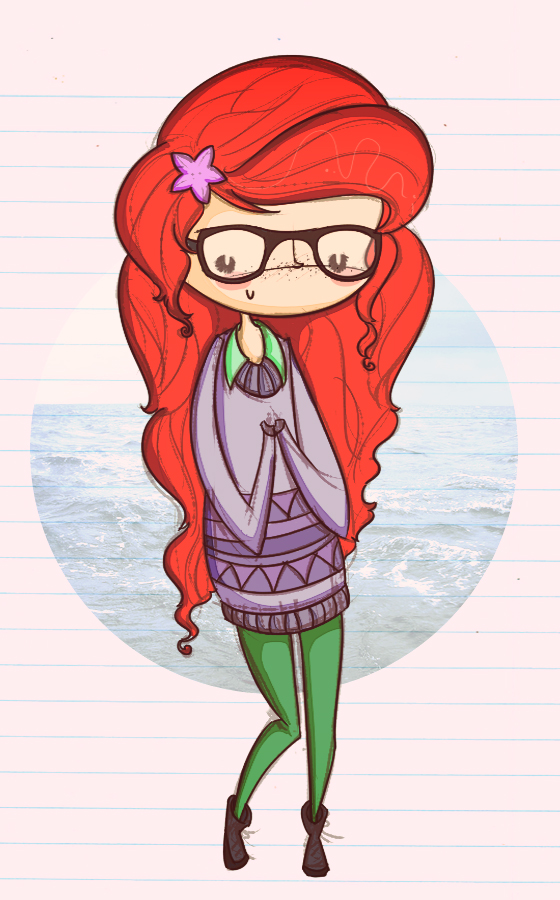 hipster ariel