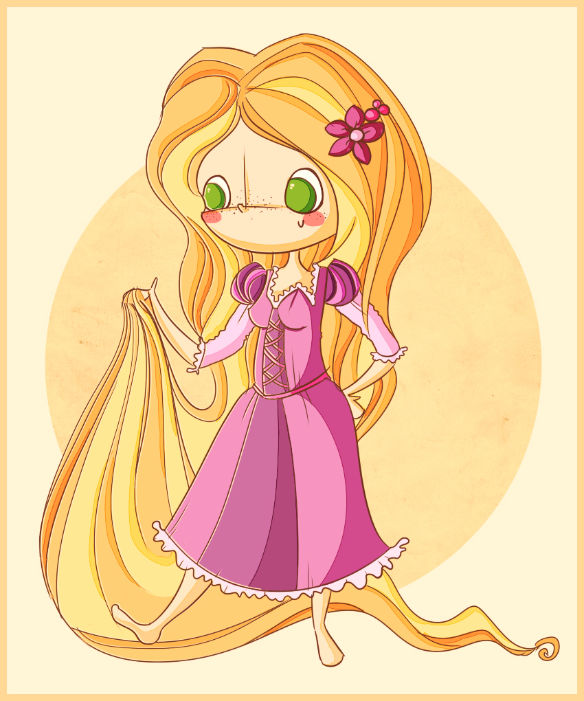 Rapunzel wishes you a happy new year!