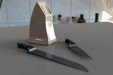 Knife Block Design 01