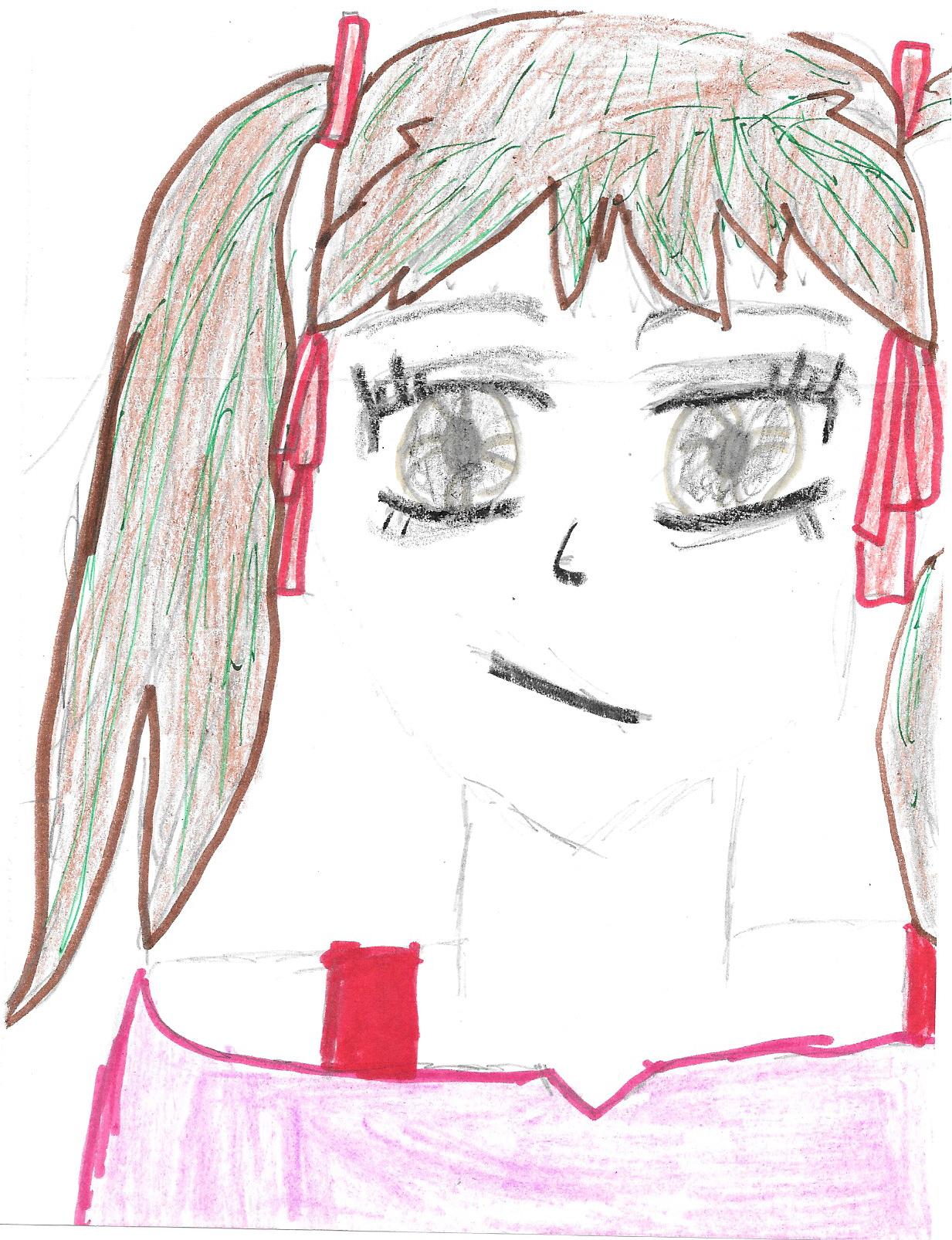 A Badly Drawn Anime Character I Did (2012) by JeffTheFuckingKiller on  DeviantArt