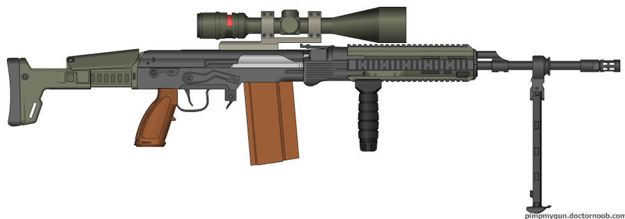 Zoran Mk15 Sniper Rifle