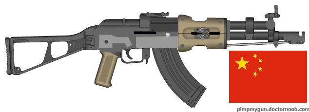 Chinese Type 93 Assault Rifle by tylero79 on DeviantArt