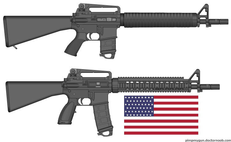 Alternate History M16 Assault Rifle by tylero79 on DeviantArt