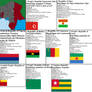 Aftermath Timeline West Equatorial Africa Map