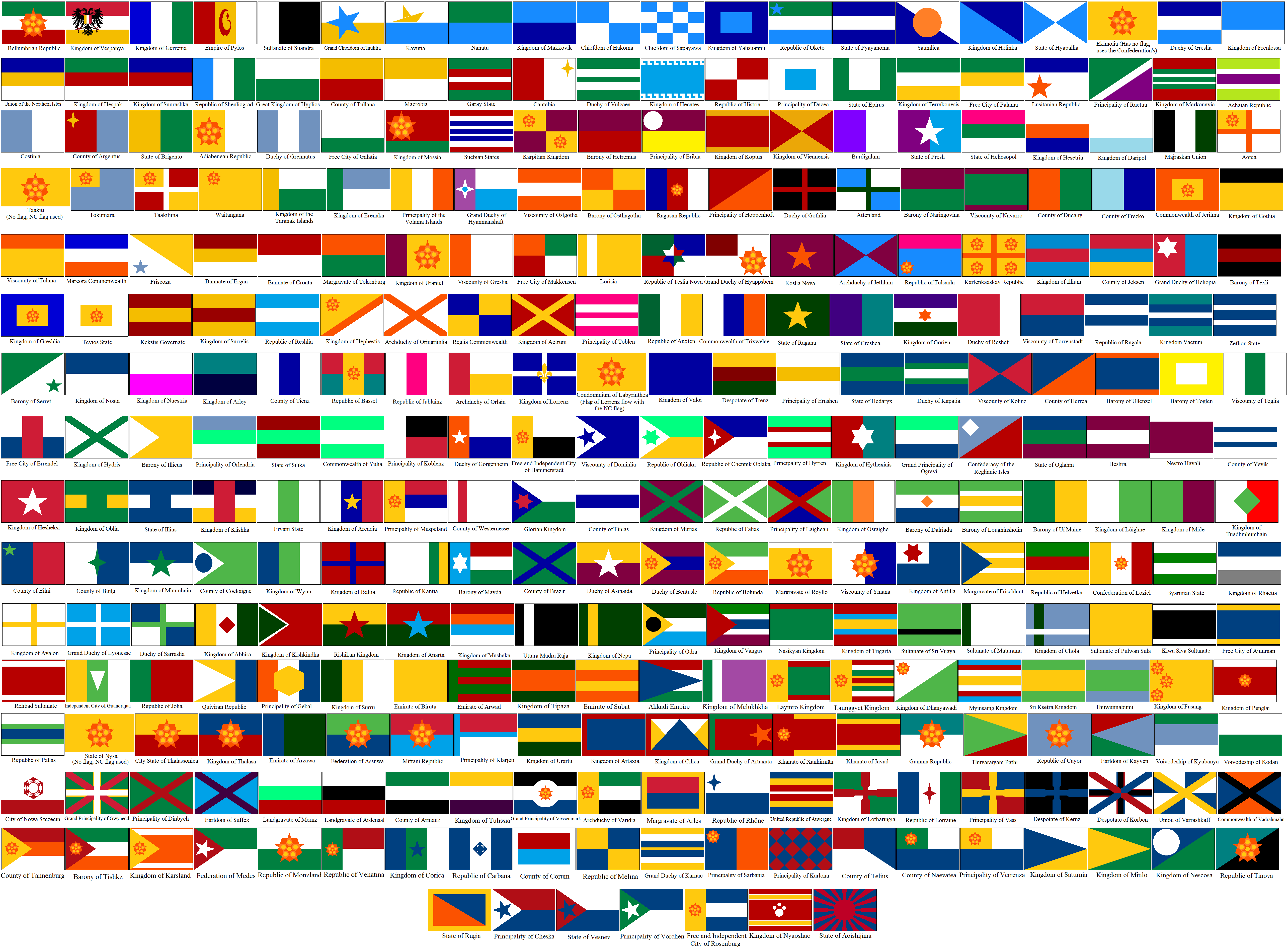 Northern Confederation Flags by tylero79 on DeviantArt