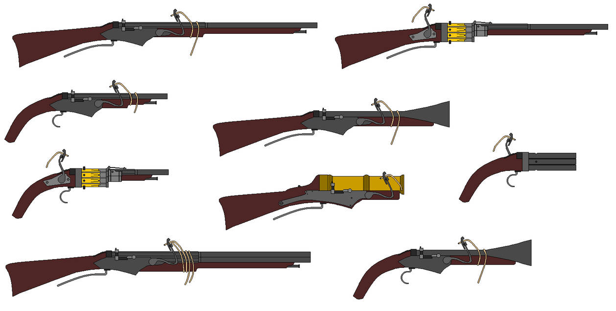 Matchlock Rifle Mods Matchlock Ideas by tylero79 on DeviantArt