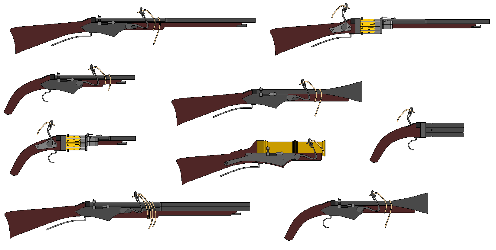 Simple Matchlock Matchlock Ideas by tylero79 on DeviantArt