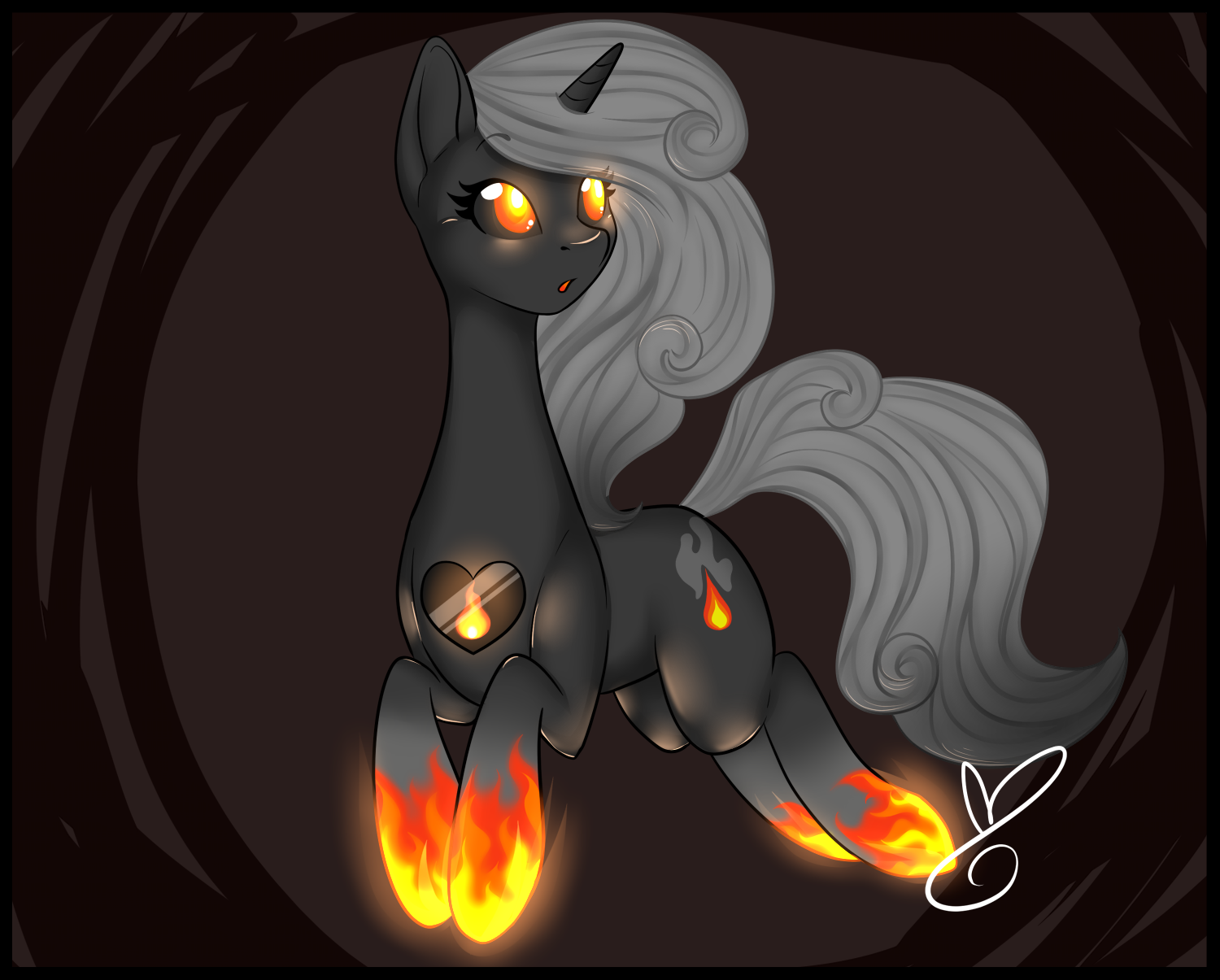 Flame Heart Pony