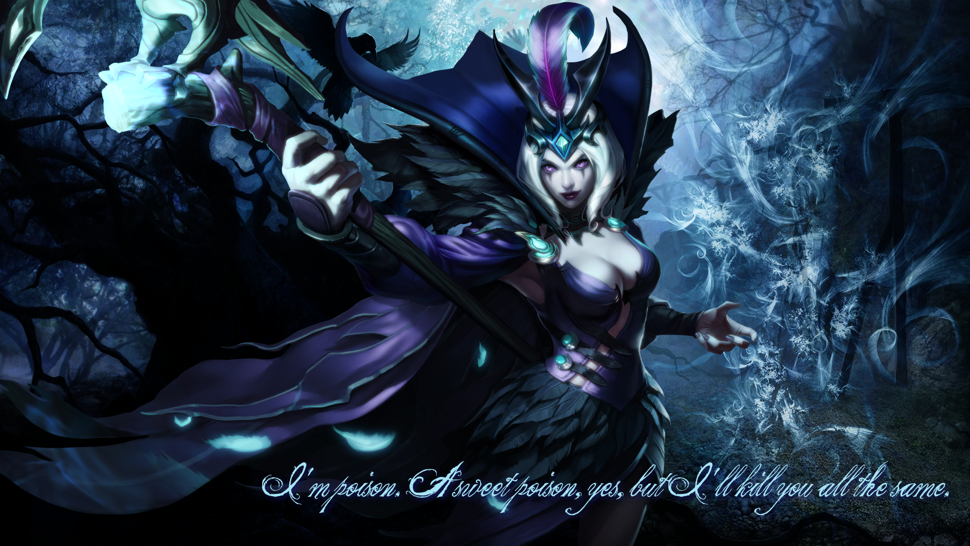 LeBlanc ~ Sweet Poison Wallpaper {LoL}