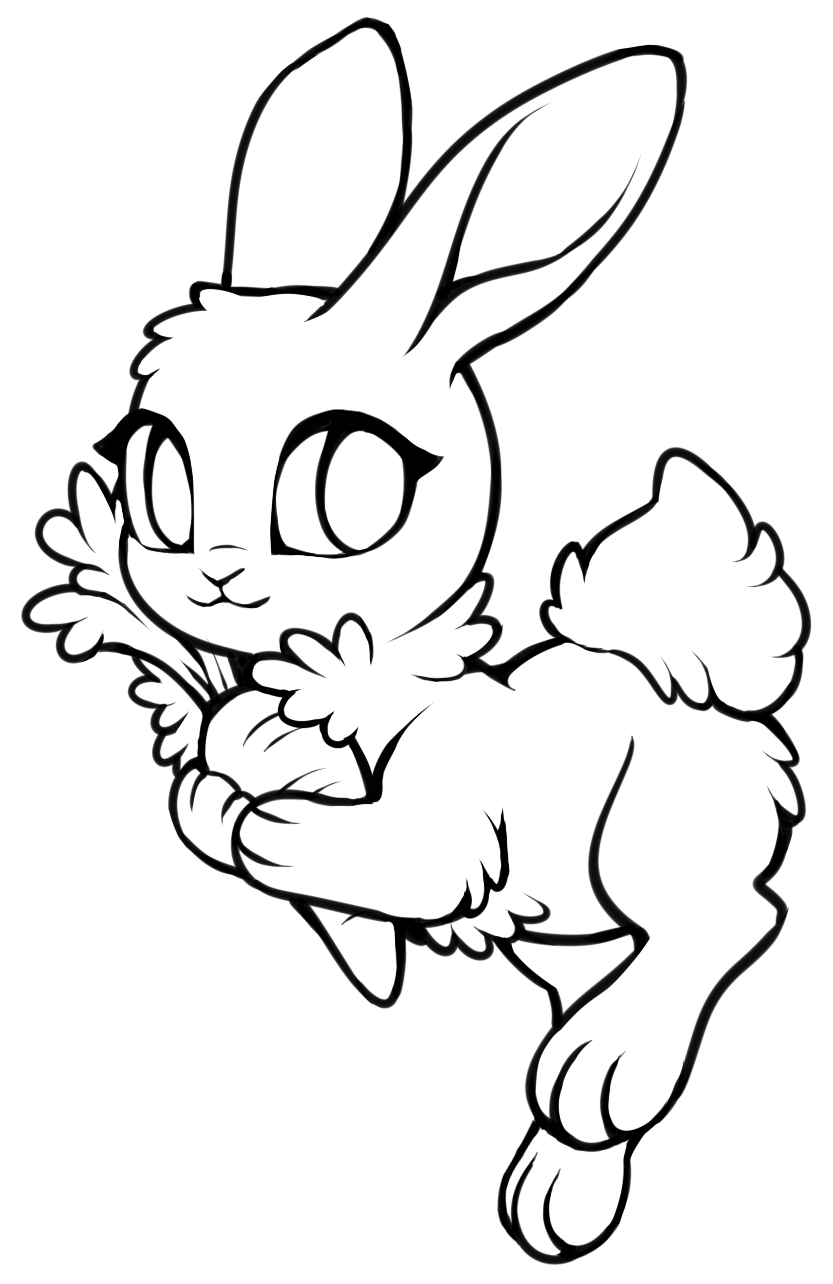 Free Bunny Base [MSpaint friendly included]