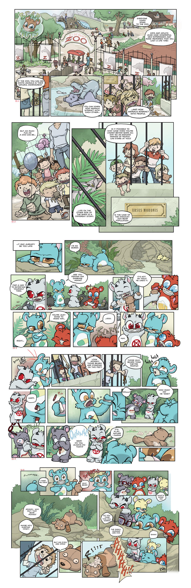 Bear Nuts Comic 1