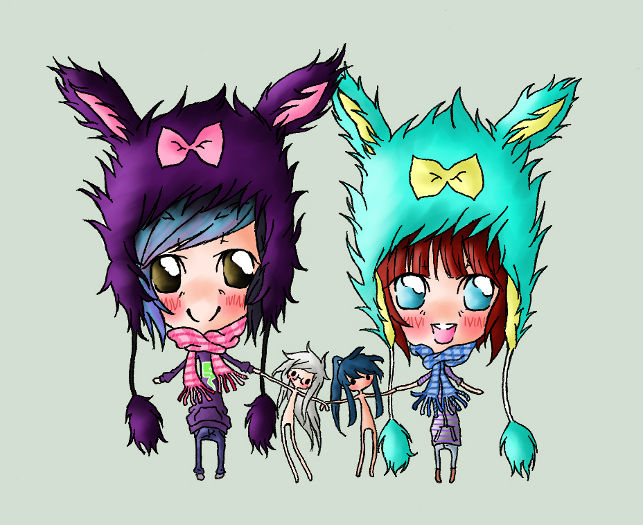 Chibis Rabbids Rabbit hat chibi by Cute-Pei-Pei on DeviantArt
