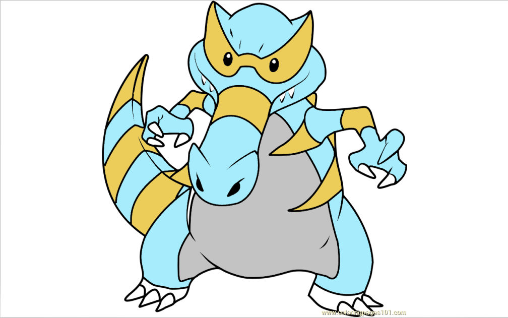 Shiny Krookodile Recolour!!! by HVProductions on DeviantArt