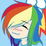 human rainbow dash