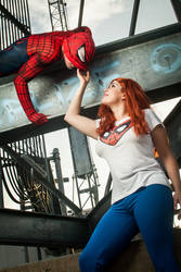 Spidey and MJ: Cosplay